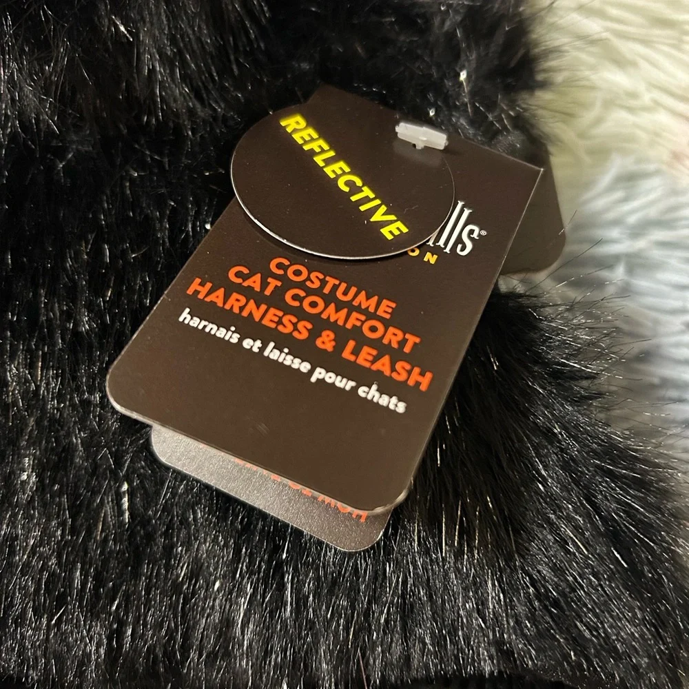 Thrills & Chills Black Cat Costume Harness and Leash